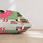 Fireside Story Night Throw Pillow - Hillcroft Home