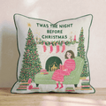 Fireside Story Night Throw Pillow - Hillcroft Home