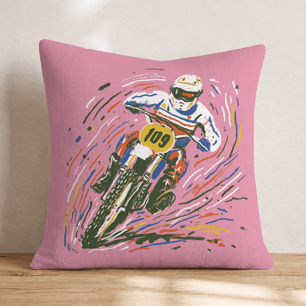 First Gear Throw Pillow - Hillcroft Home