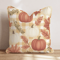First Harvest Gingham Throw Pillow - Hillcroft Home