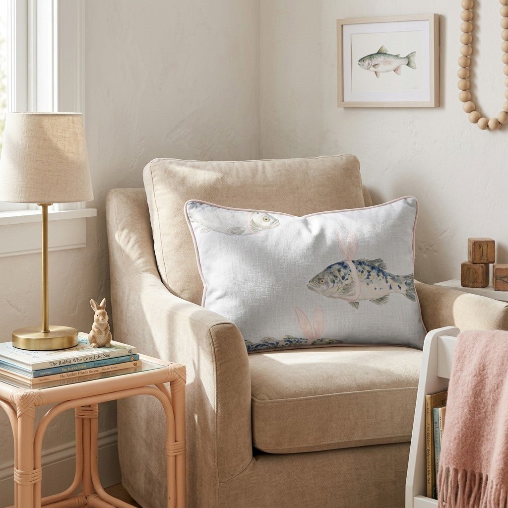 Fish Ears Throw Pillow - Hillcroft Home