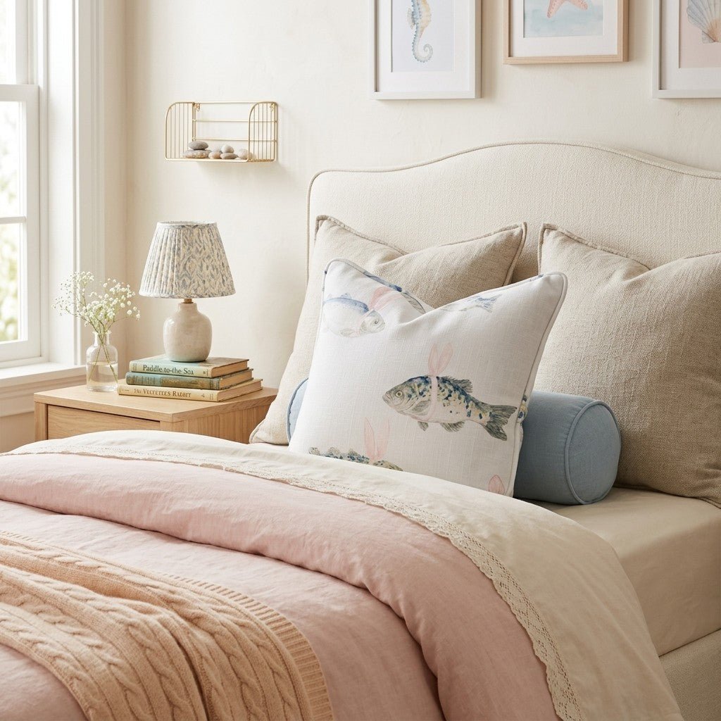 Fish Ears Throw Pillow - Hillcroft Home