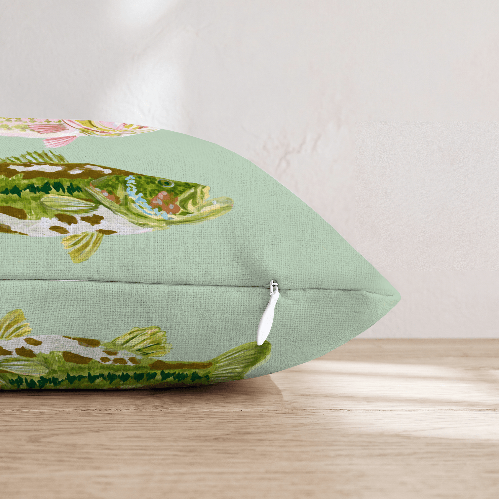 Fish Trio Throw Pillow - Hillcroft Home