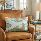 Fishing Around Throw Pillow - Hillcroft Home