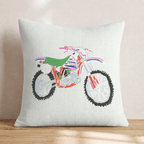Flat Track Throw Pillow - Hillcroft Home