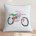Flat Track Throw Pillow - Hillcroft Home