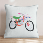 Flat Track Throw Pillow - Hillcroft Home