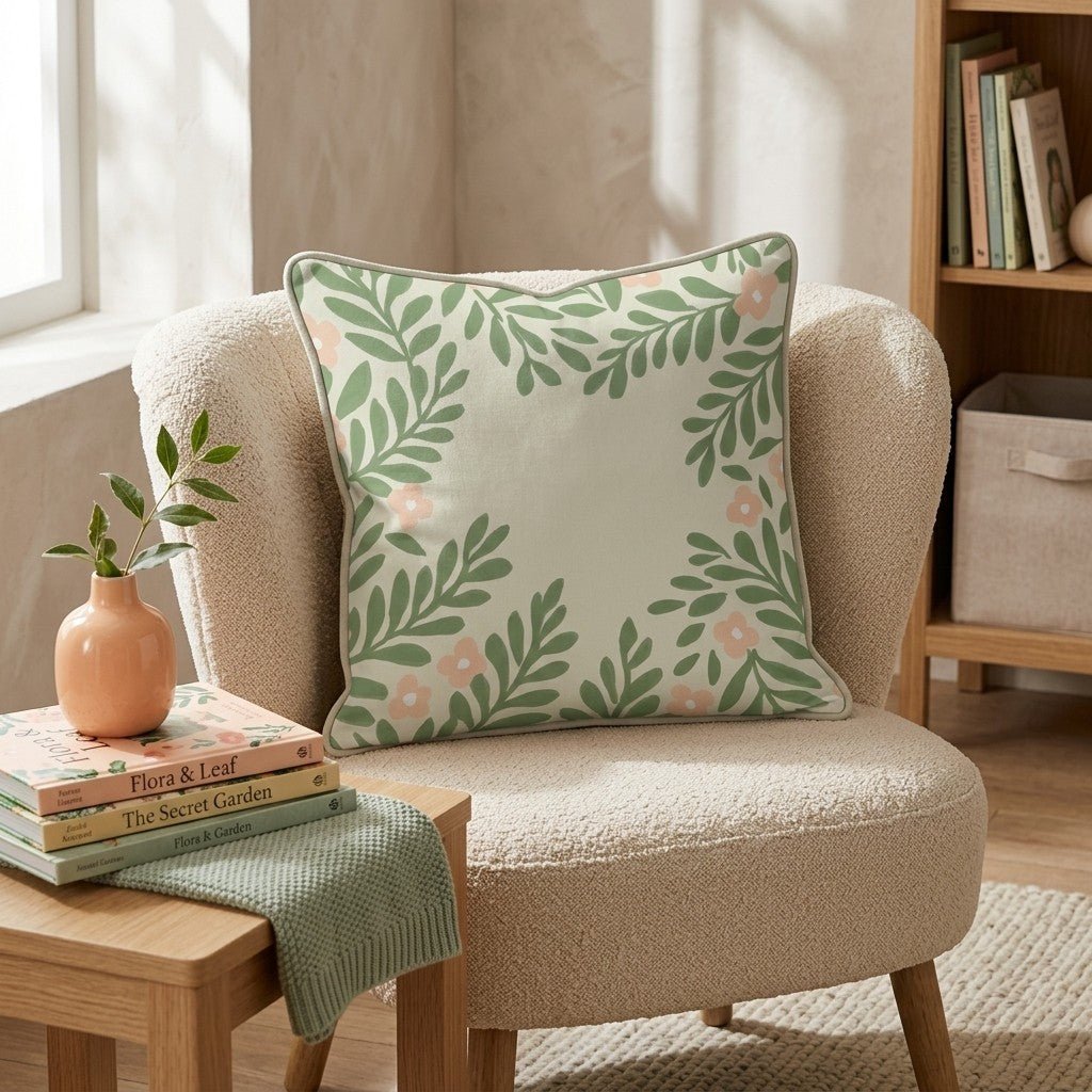 Flaxfield Croft Throw Pillow - Hillcroft Home