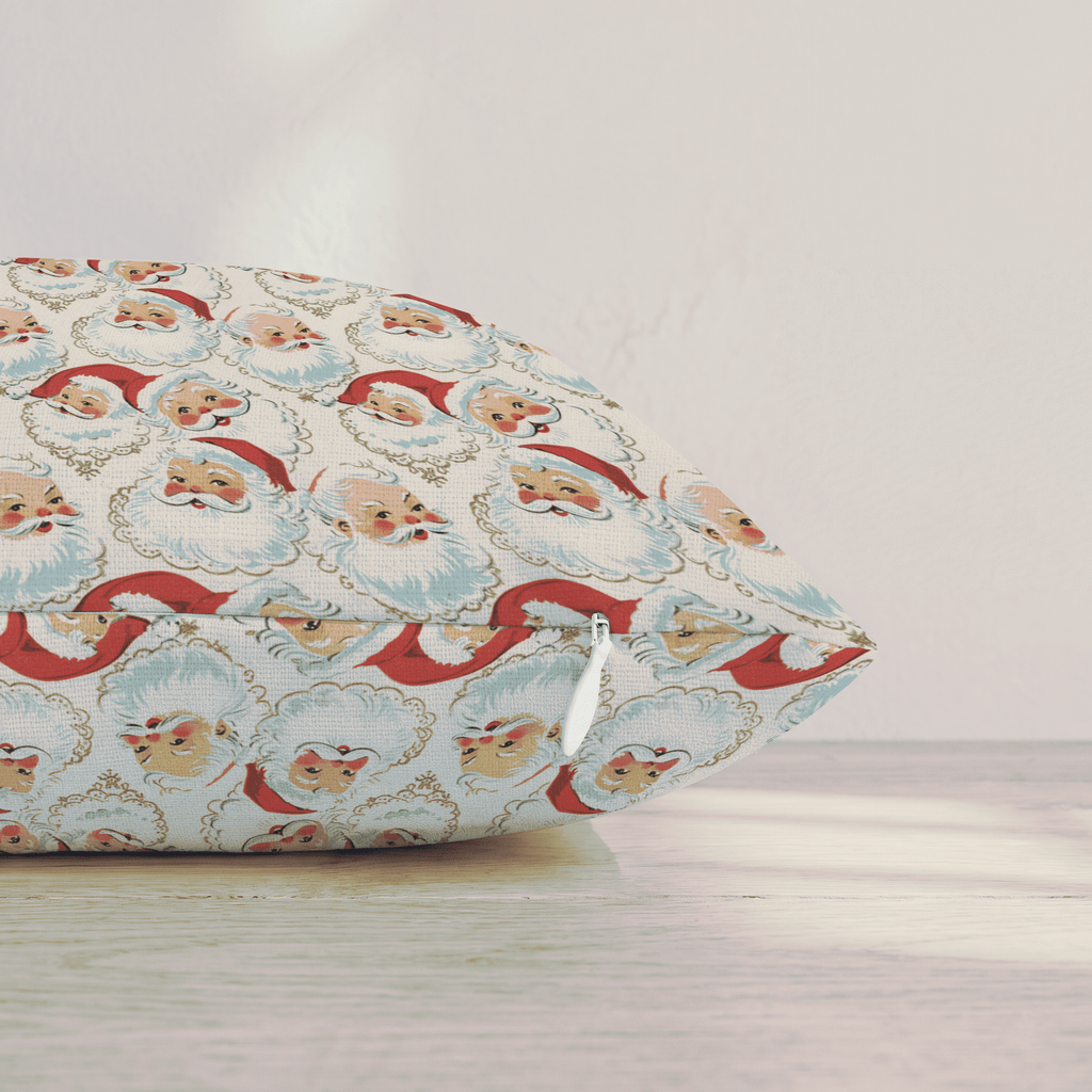Flea Market Santa Throw Pillow throw pillow - Hillcroft Home