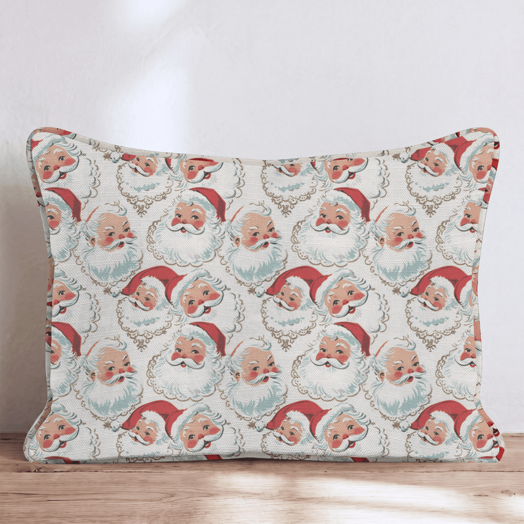 Flea Market Santa Throw Pillow throw pillow - Hillcroft Home