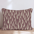 Flicker Flame Stripe Throw Pillow - Hillcroft Home
