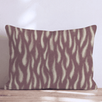 Flicker Flame Stripe Throw Pillow - Hillcroft Home