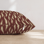 Flicker Flame Stripe Throw Pillow - Hillcroft Home