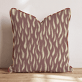 Flicker Flame Stripe Throw Pillow - Hillcroft Home