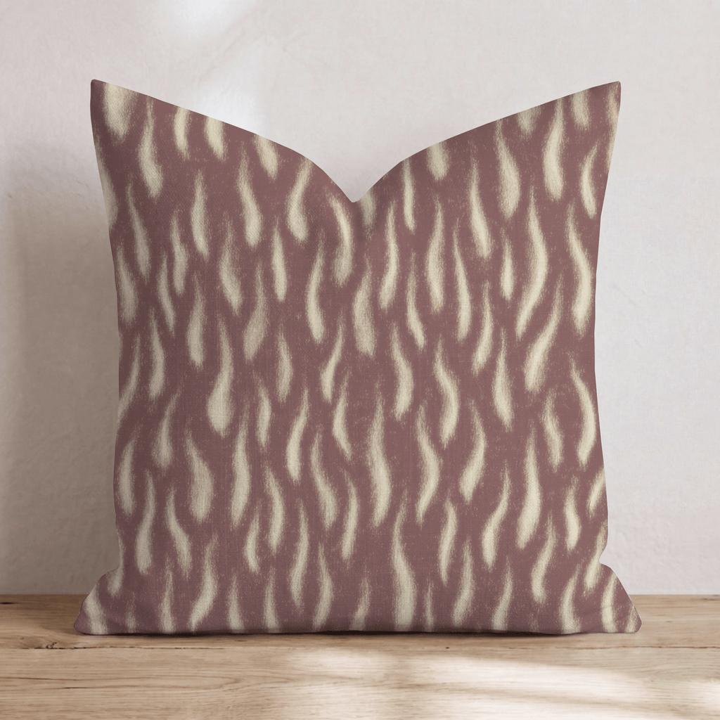 Flicker Flame Stripe Throw Pillow - Hillcroft Home