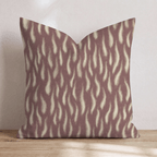 Flicker Flame Stripe Throw Pillow - Hillcroft Home