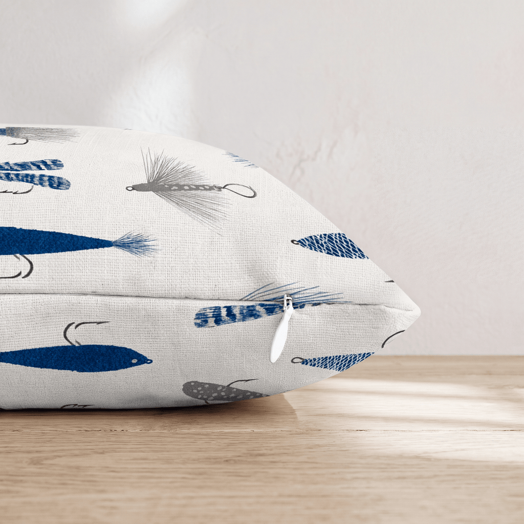 Flies Waiting for a Bite Throw Pillow - Hillcroft Home