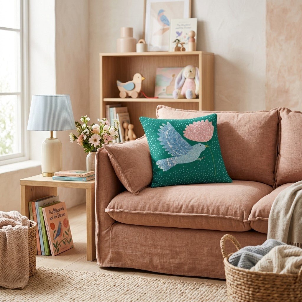 Flight Path Throw Pillow - Hillcroft Home