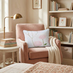 Floating Peony Throw Pillow - Hillcroft Home