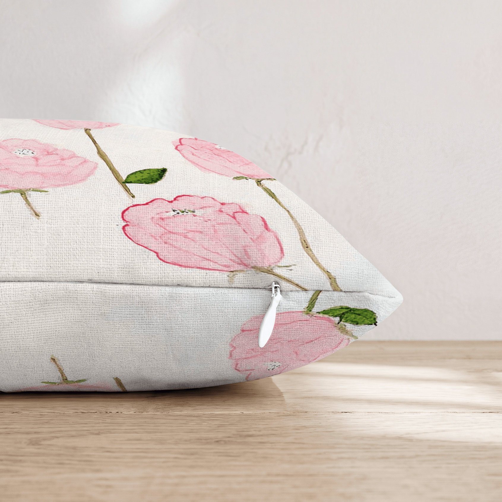 Floating Peony Throw Pillow - Hillcroft Home