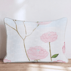 Floating Peony Throw Pillow - Hillcroft Home