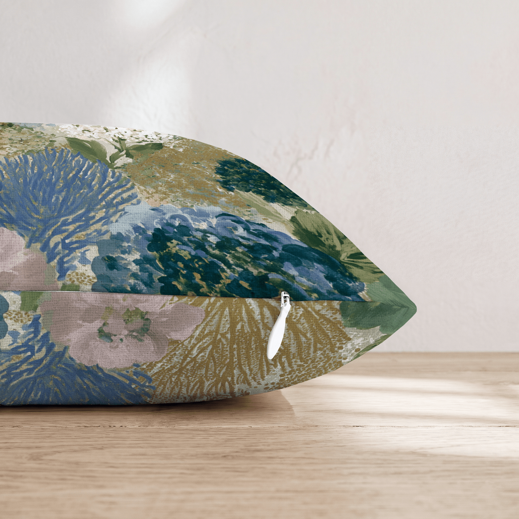 Floral Coast Throw Pillow - Hillcroft Home
