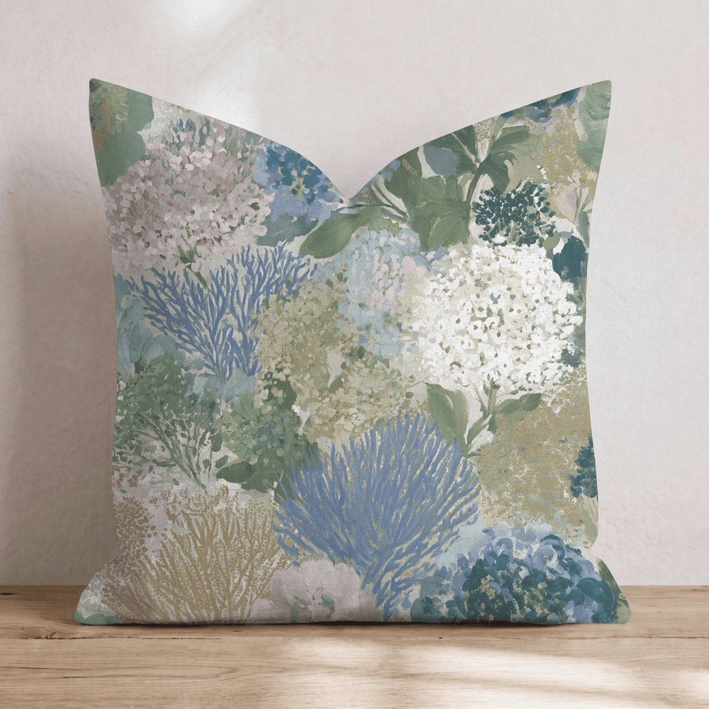 Floral Coast Throw Pillow - Hillcroft Home