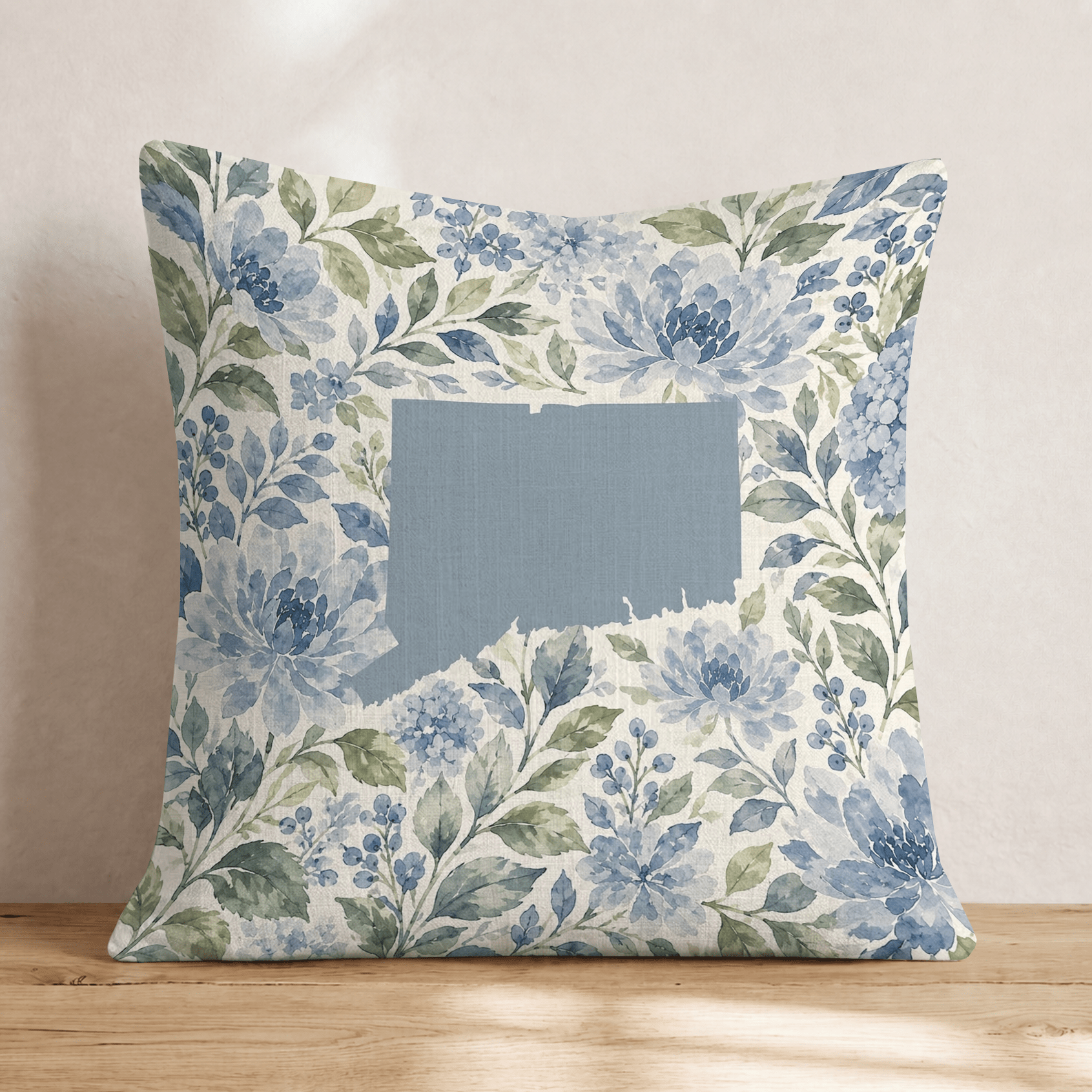 Floral Connecticut Throw Pillow - Hillcroft Home