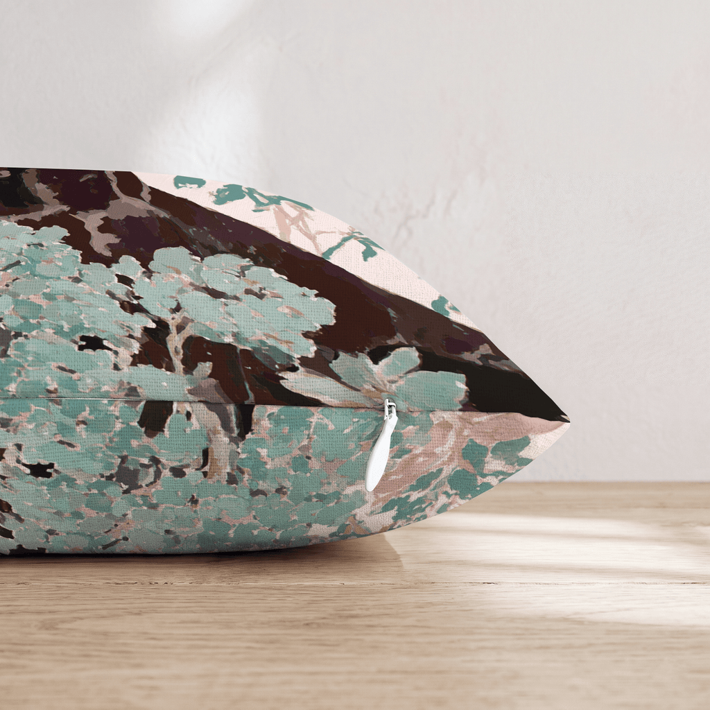 Floral Corso Throw Pillow - Hillcroft Home