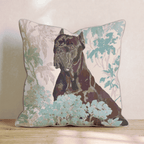 Floral Corso Throw Pillow - Hillcroft Home