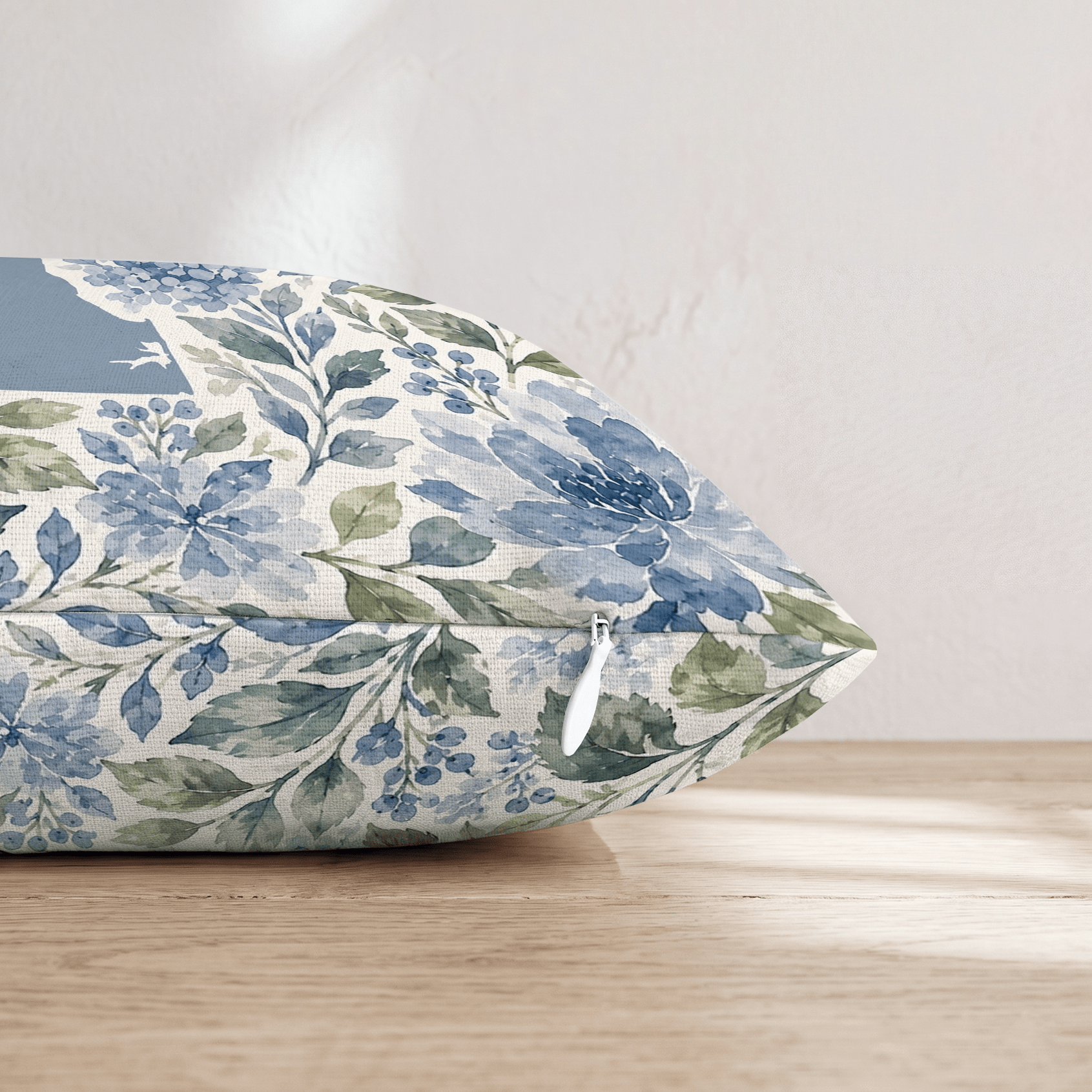 Floral Deleware Throw Pillow - Hillcroft Home