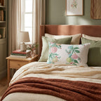 Floral Doodle Chic Throw Pillow - Hillcroft Home