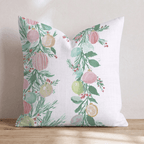 Floral Doodle Chic Throw Pillow - Hillcroft Home