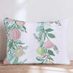 Floral Doodle Chic Throw Pillow - Hillcroft Home