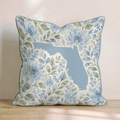Floral Florida Throw Pillow - Hillcroft Home