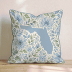 Floral Florida Throw Pillow - Hillcroft Home
