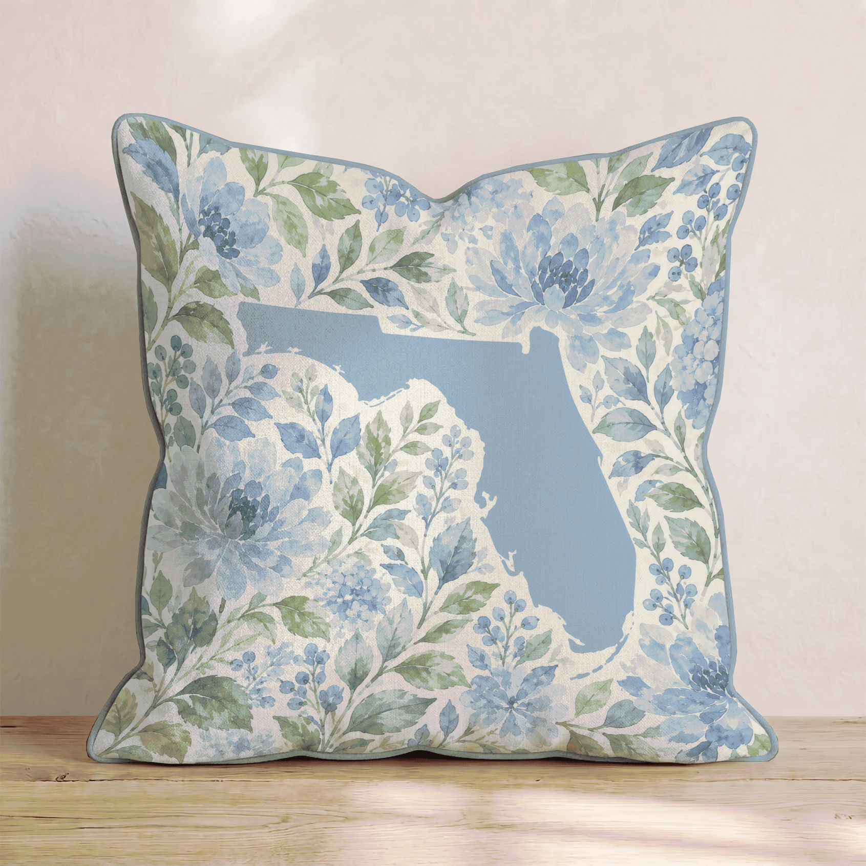 Floral Florida Throw Pillow - Hillcroft Home