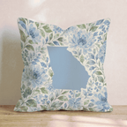 Floral Georgia Throw Pillow - Hillcroft Home