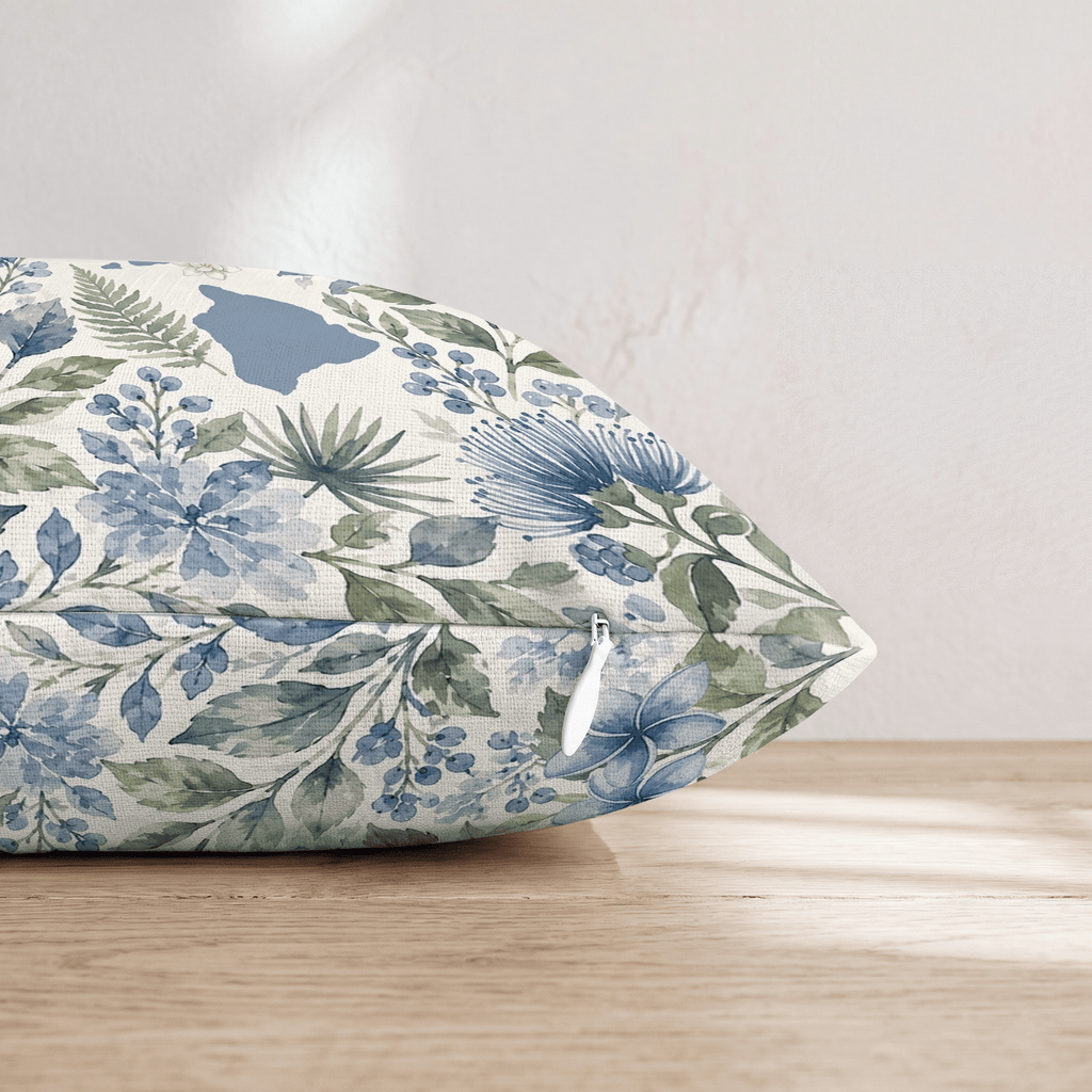 Floral Hawaii Throw Pillow - Hillcroft Home