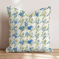 Floral Houndstooth Throw Pillow - Hillcroft Home