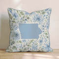 Floral Iowa Throw Pillow - Hillcroft Home