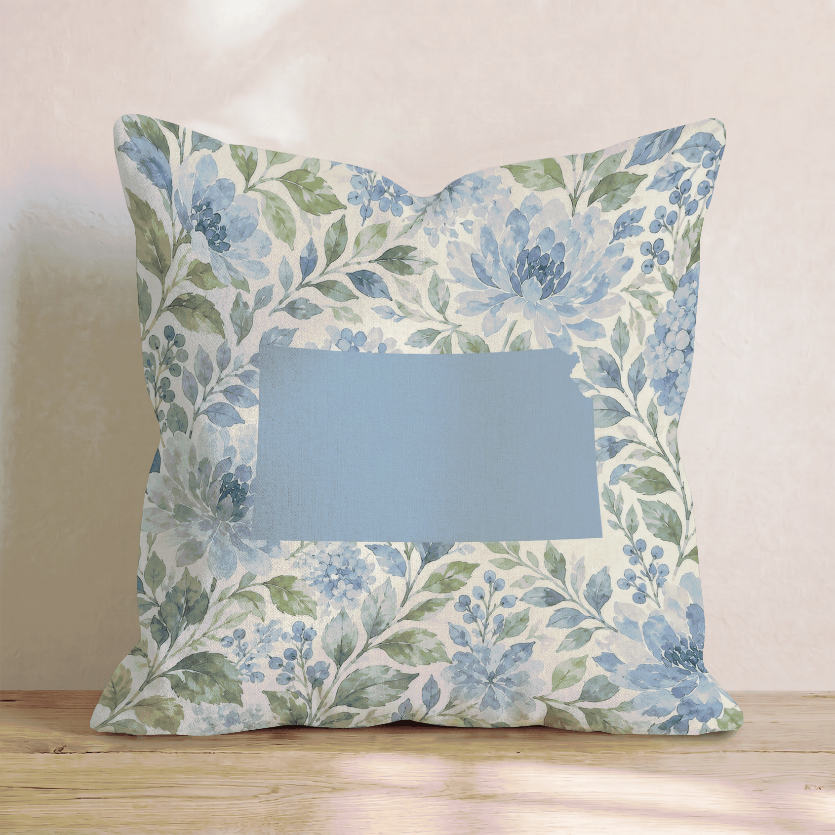 Floral Kansas Throw Pillow - Hillcroft Home