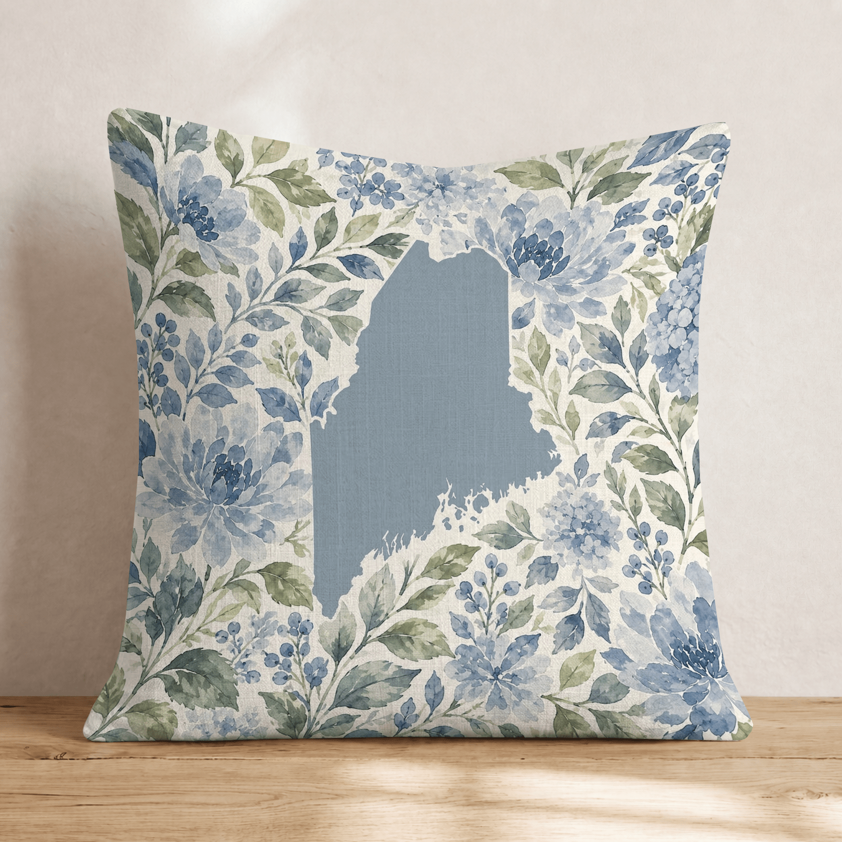 Floral Maine Throw Pillow - Hillcroft Home