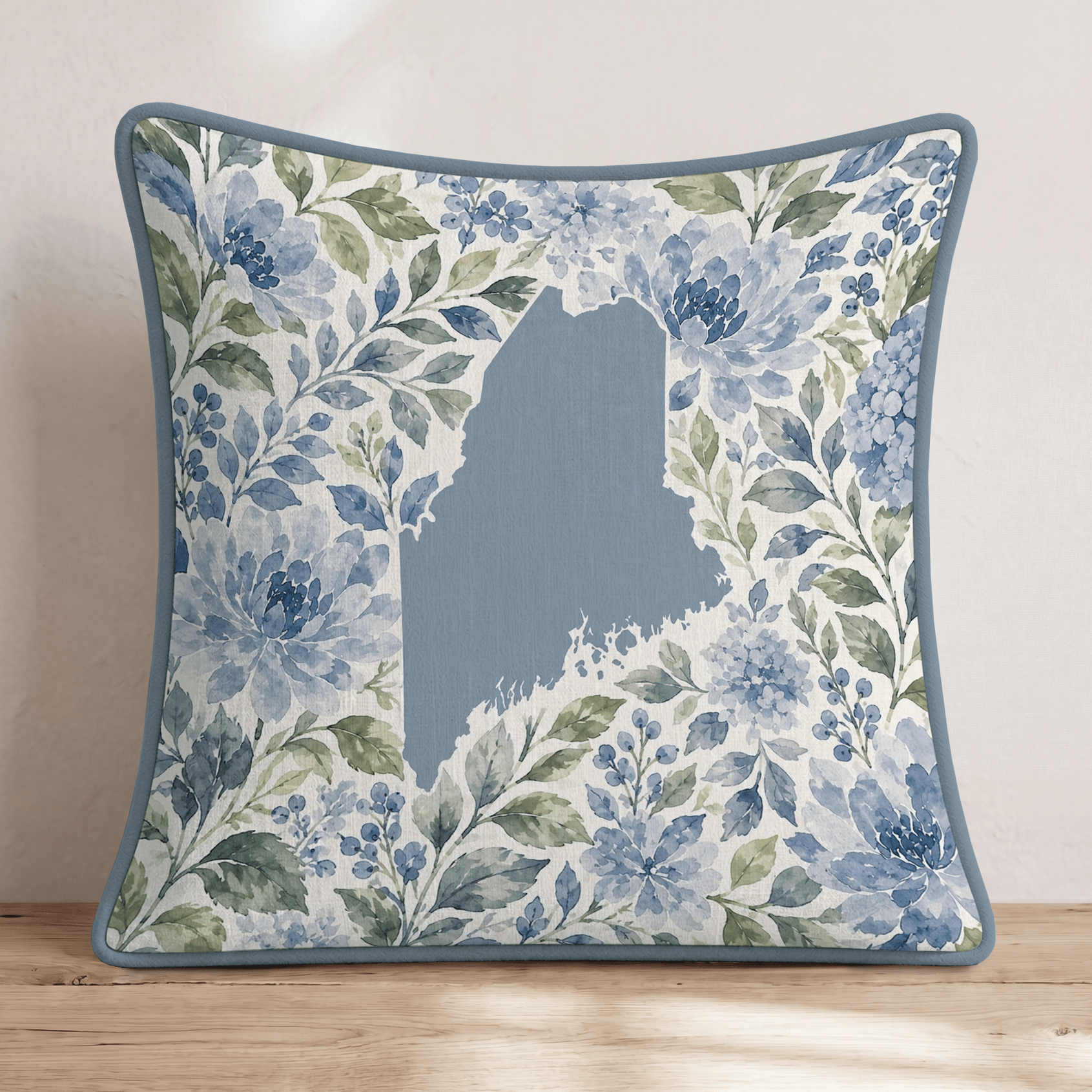 Floral Maine Throw Pillow - Hillcroft Home