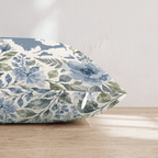 Floral Massachusetts Throw Pillow - Hillcroft Home