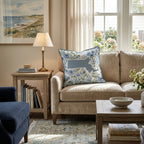 Floral Massachusetts Throw Pillow - Hillcroft Home