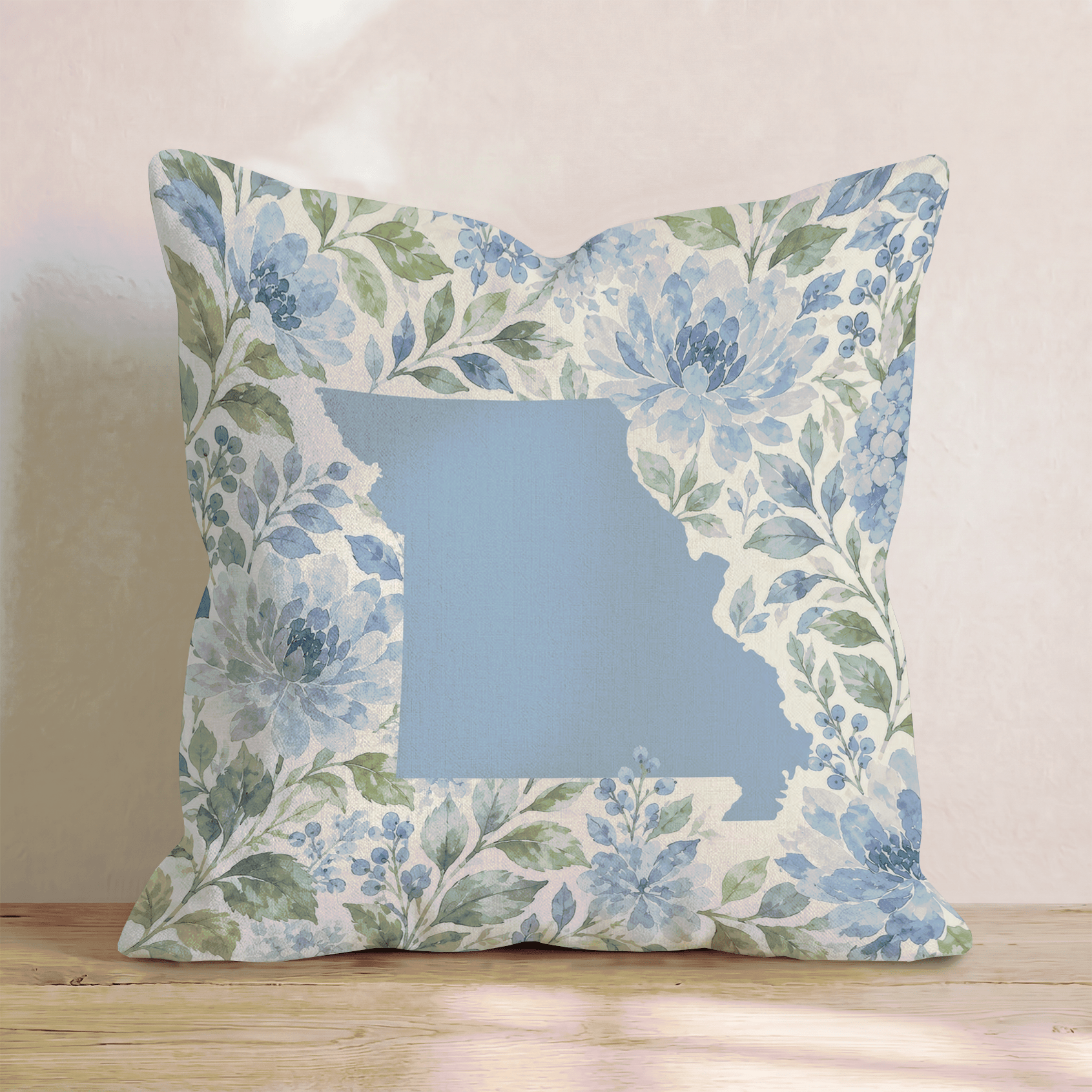 Floral Missouri Throw Pillow - Hillcroft Home