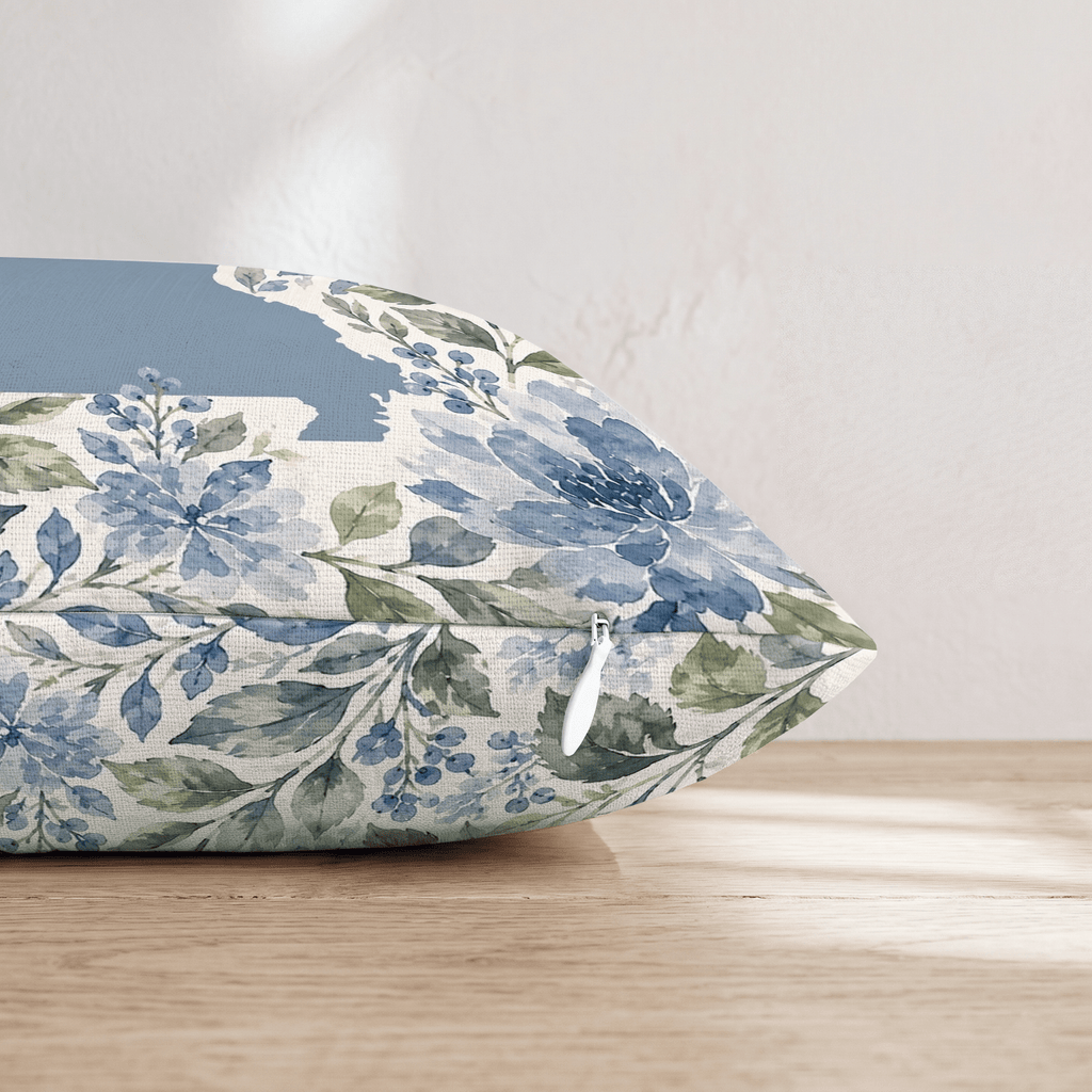 Floral Missouri Throw Pillow - Hillcroft Home