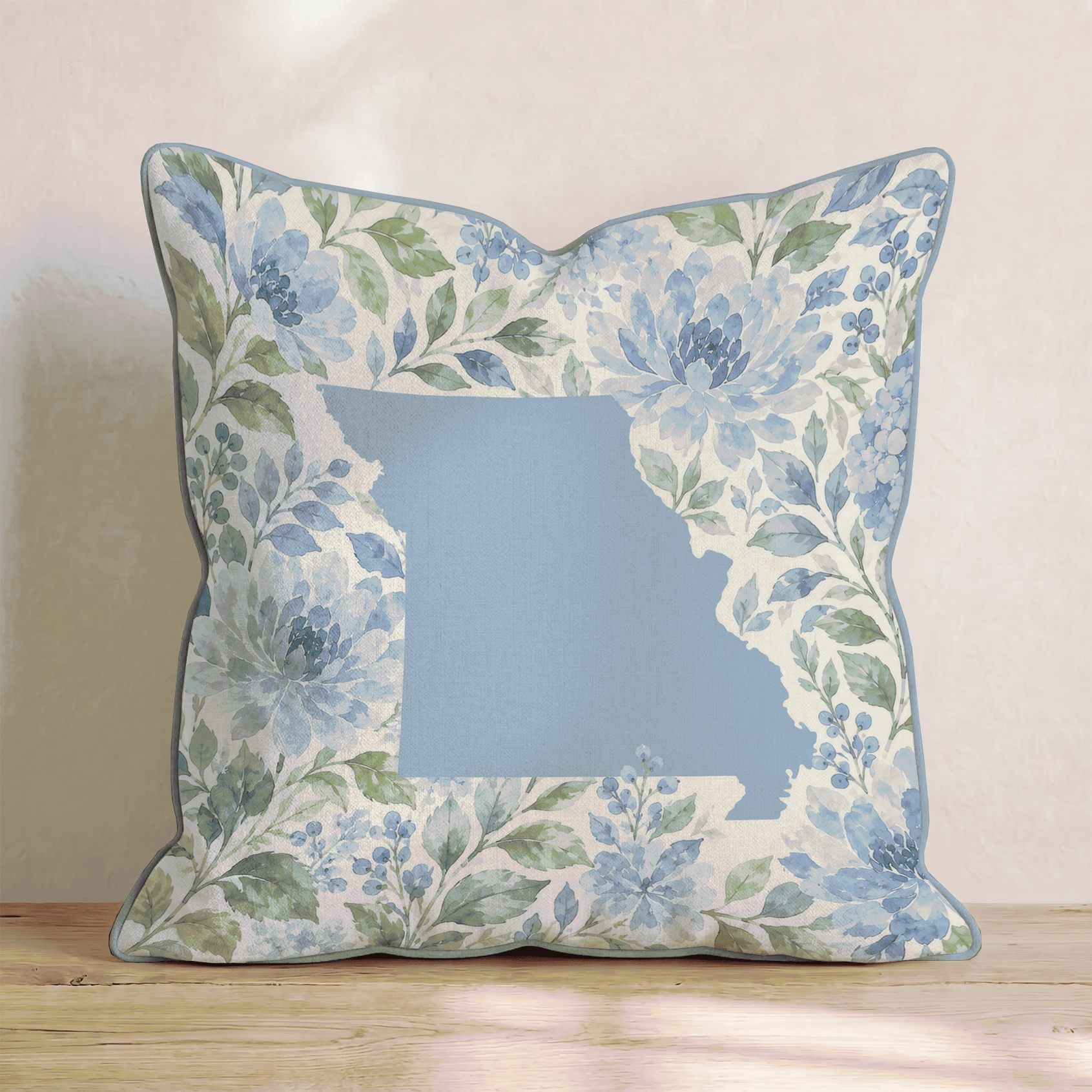 Floral Missouri Throw Pillow - Hillcroft Home
