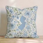 Floral New Jersey Throw Pillow - Hillcroft Home